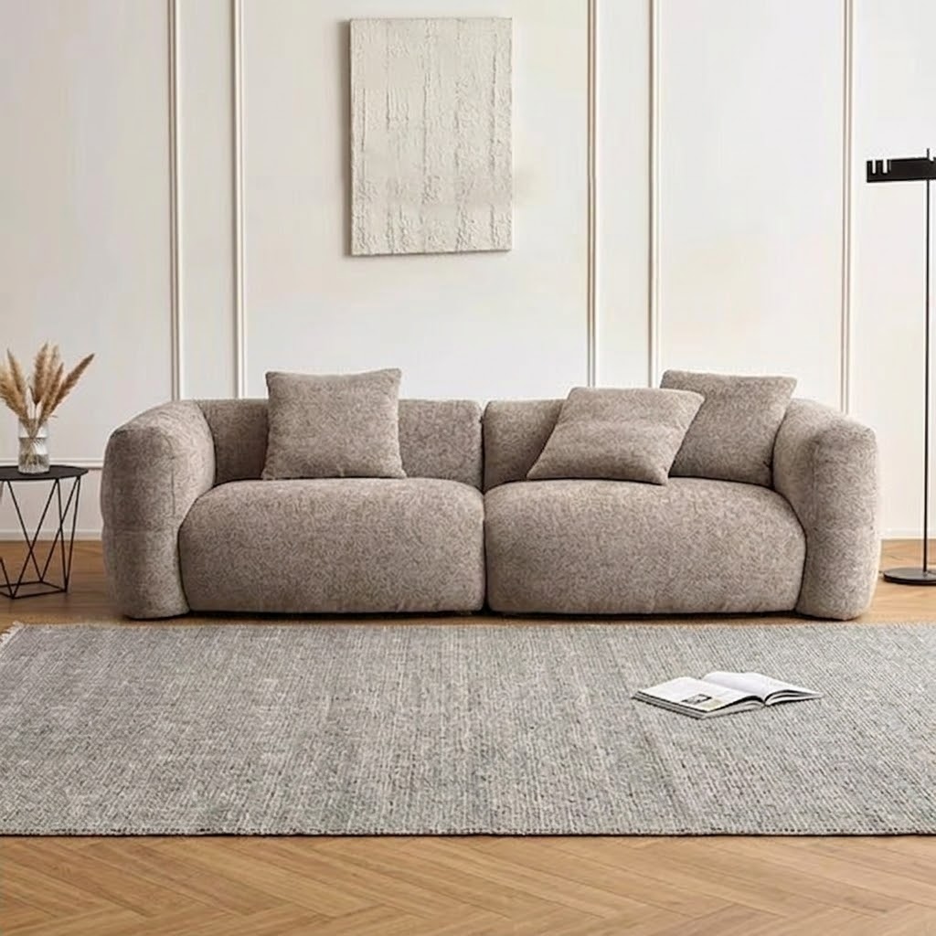 Minimalist Chenille Sofa