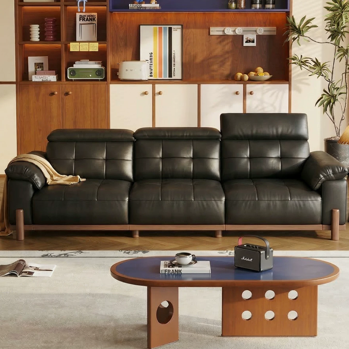 Zero-Wall Electric Reclining Sofa