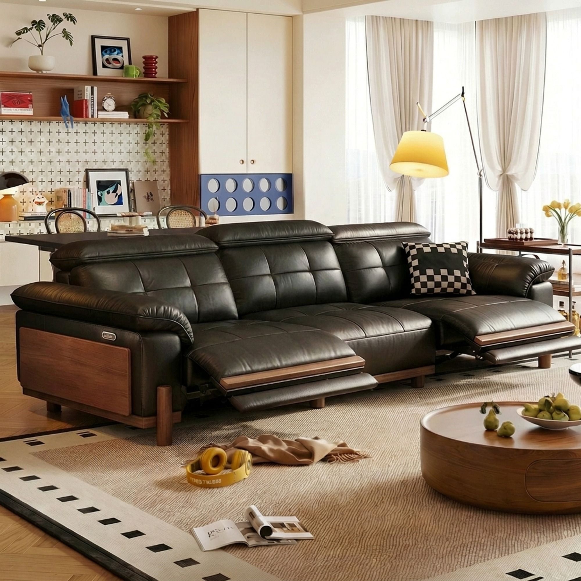 Zero-Wall Electric Reclining Sofa
