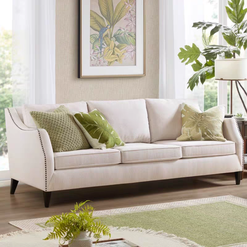 Vintage Ash Wood Sofa