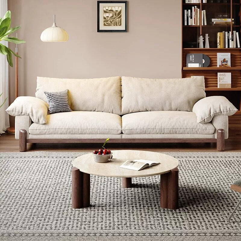 Cloud-Inspired Linen Sofa