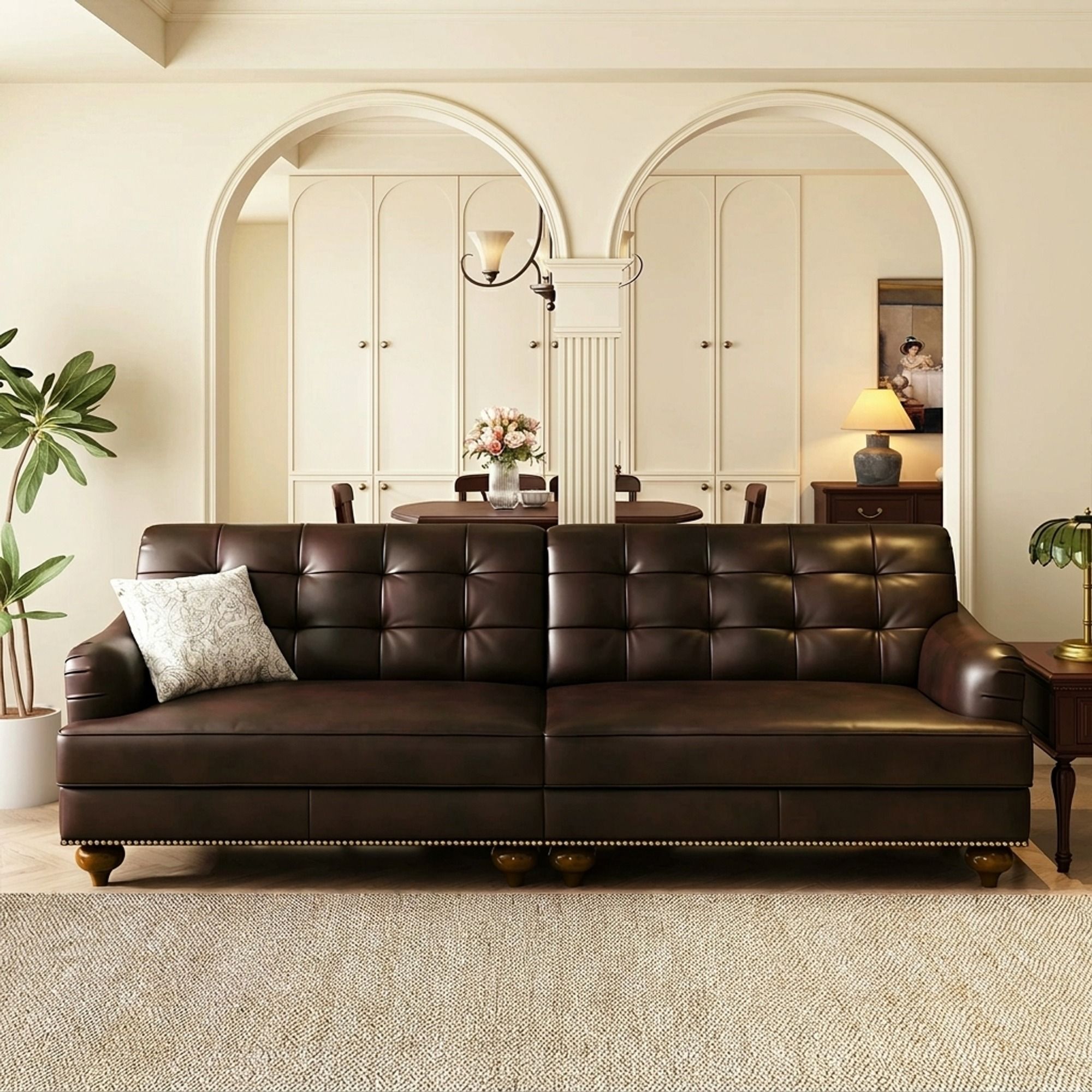 Vintage Leather Sofa