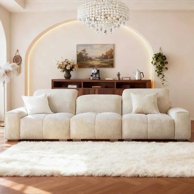 Creamy Modular Sofa