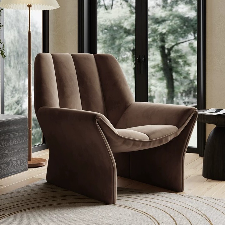 Artistic Upholstered Lounge Chair