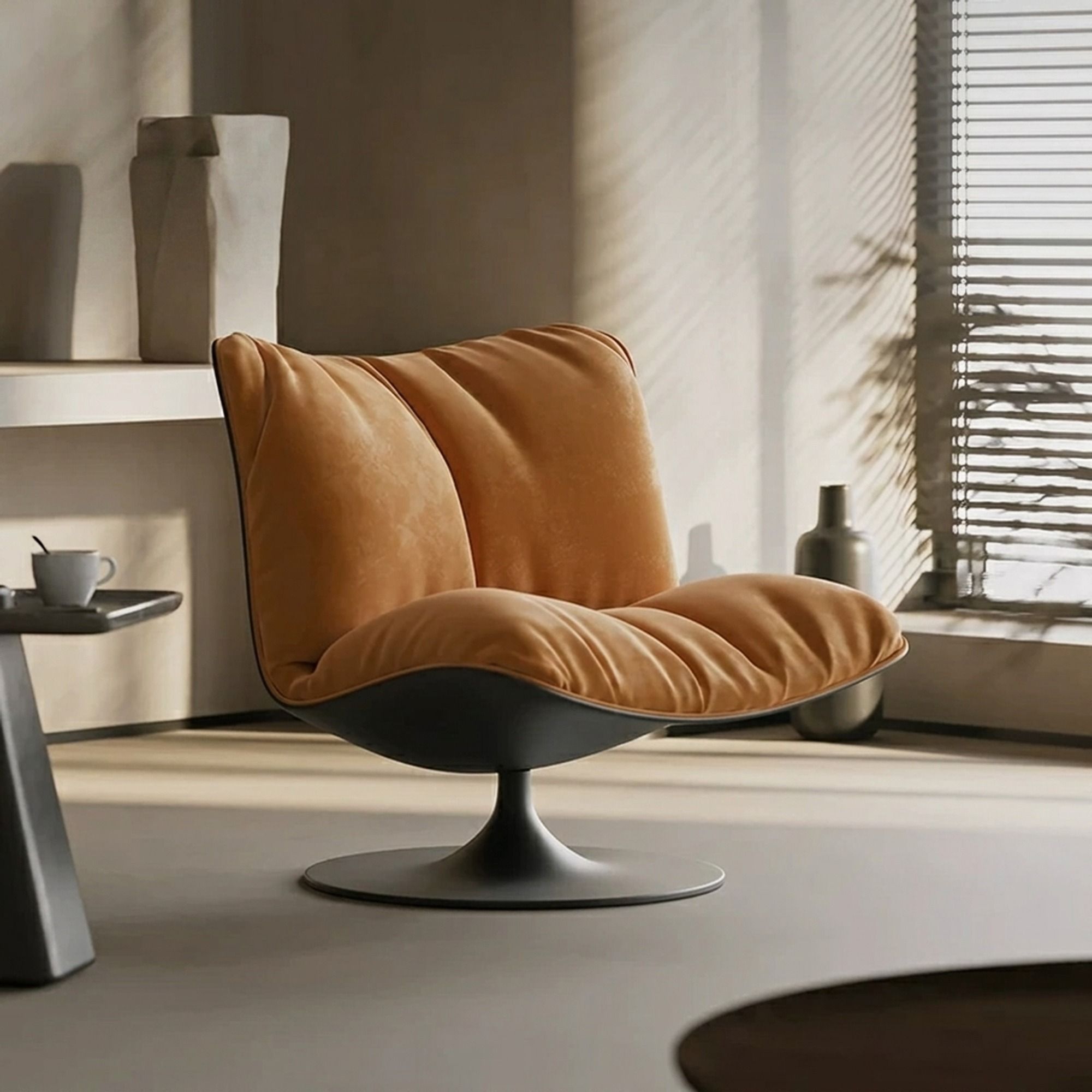 Nordic Upholstered Lounge Chair