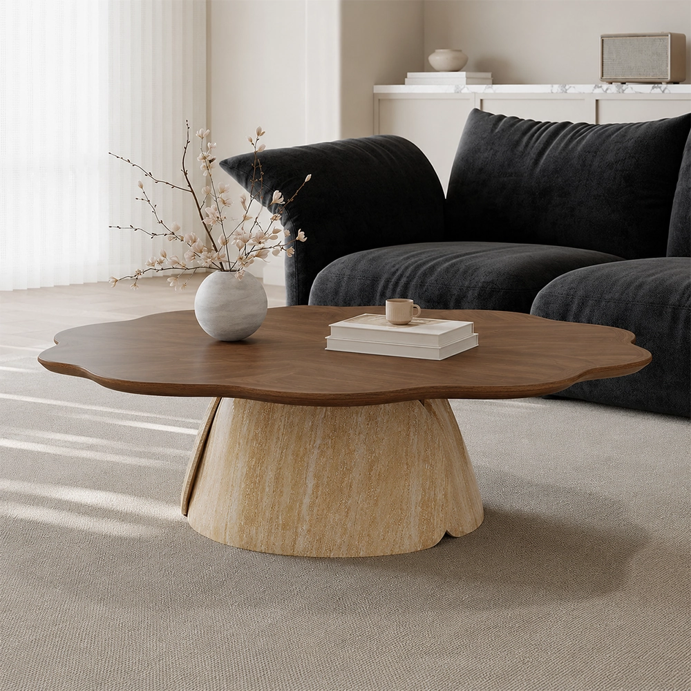 Mid-century Petal Coffee Table