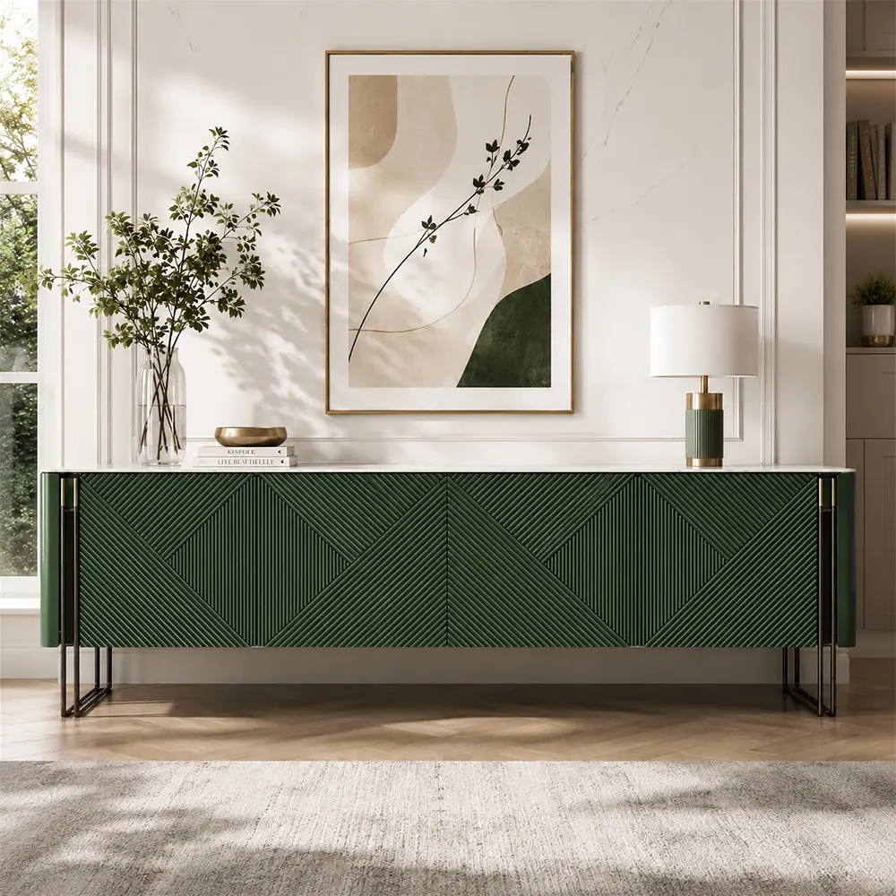 Wood TV Stand