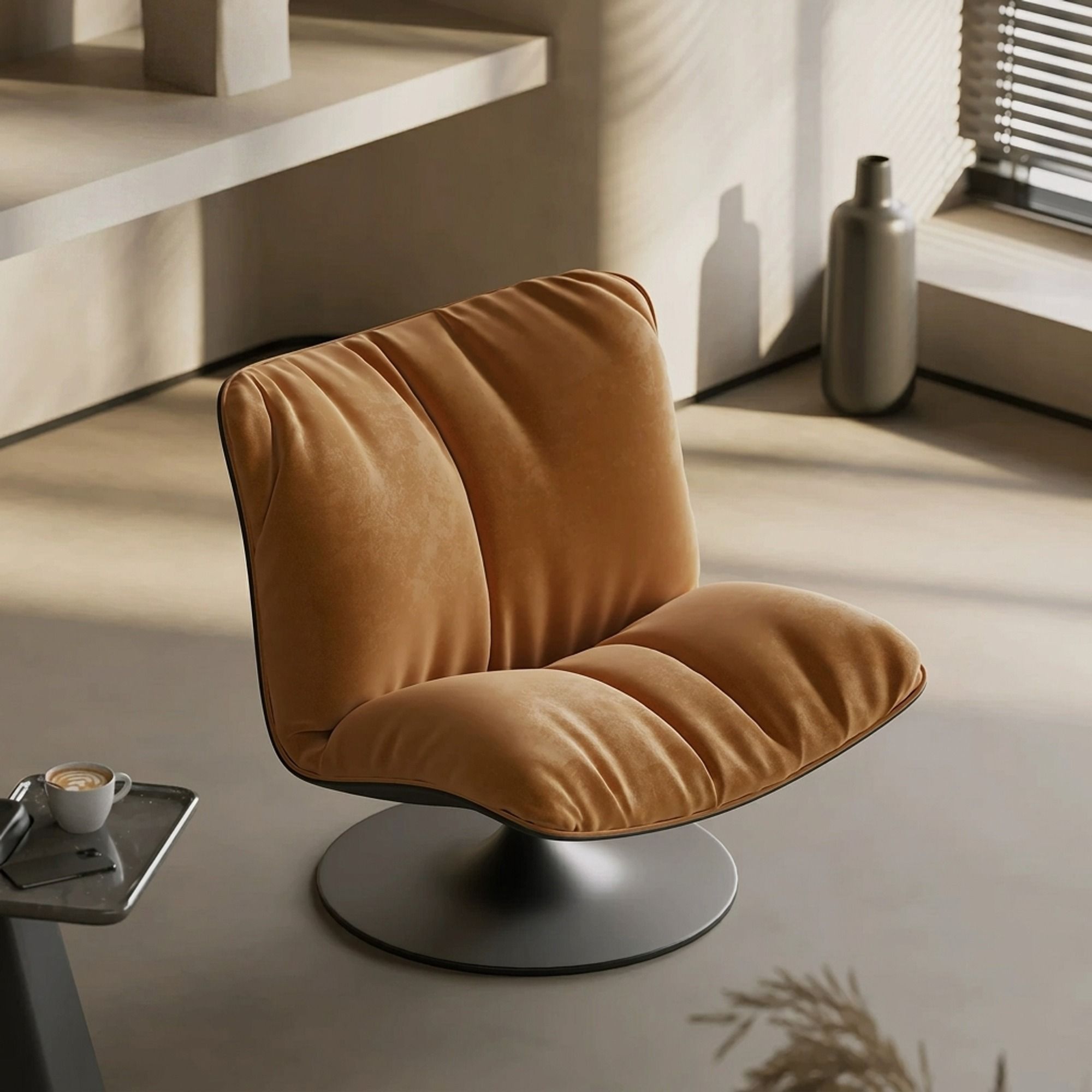 Nordic Upholstered Lounge Chair