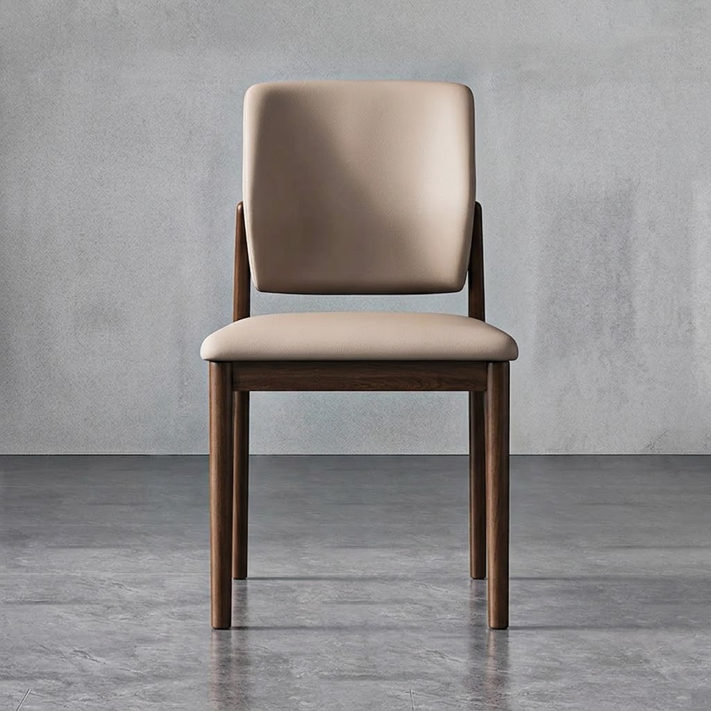 Modern Wood Upholstered Chair