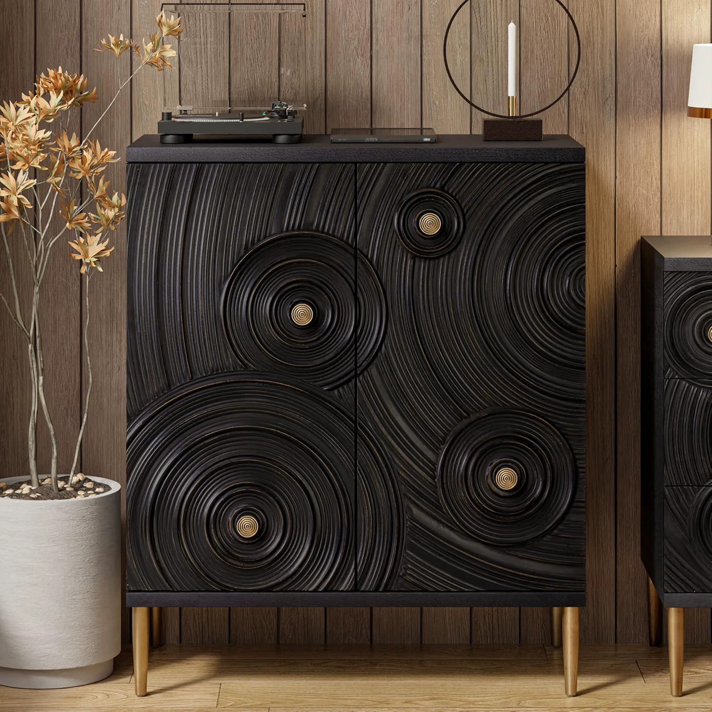 31.5" Luxury Plywood Shoe Cabinet with Doors