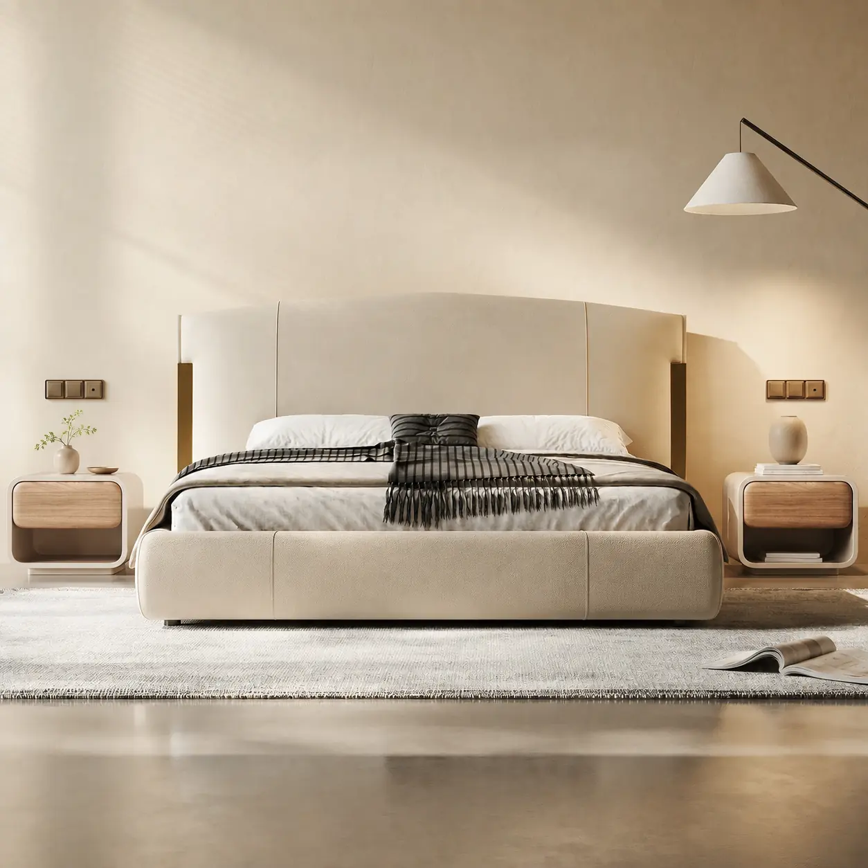 89" L × 91.7" W × 45.3" H