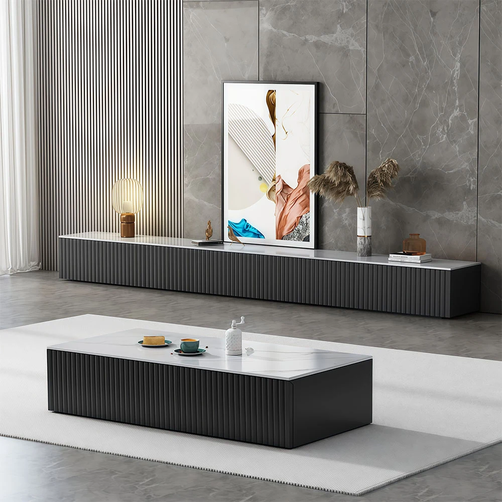 Contemporary TV Stand with Storage