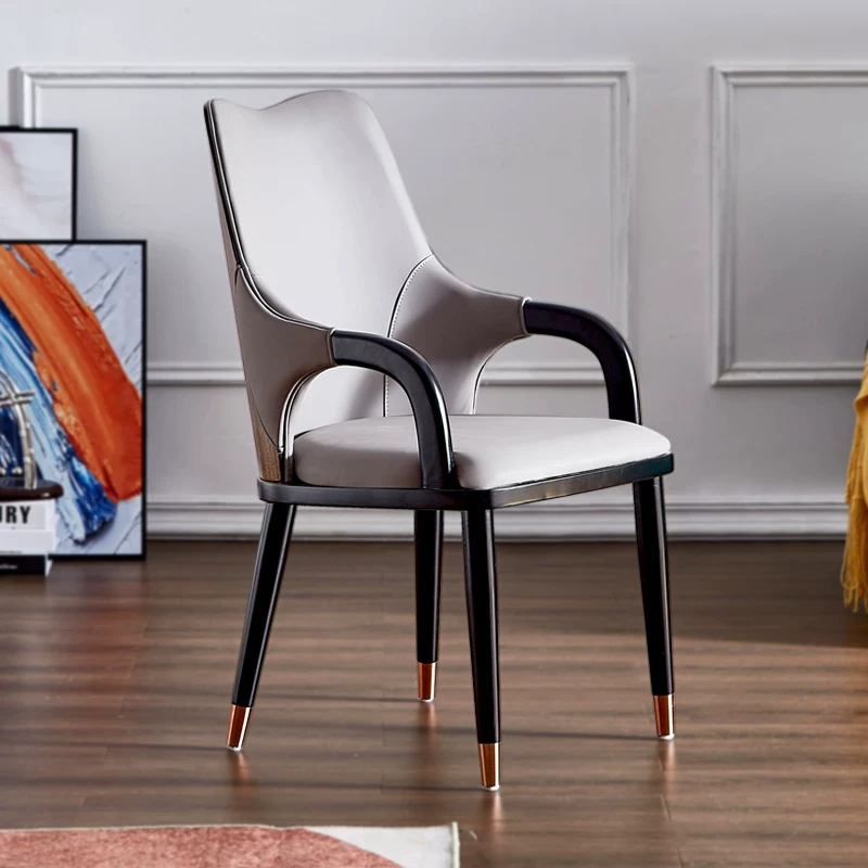 Contemporary Microfiber Upholstered Dining Chair