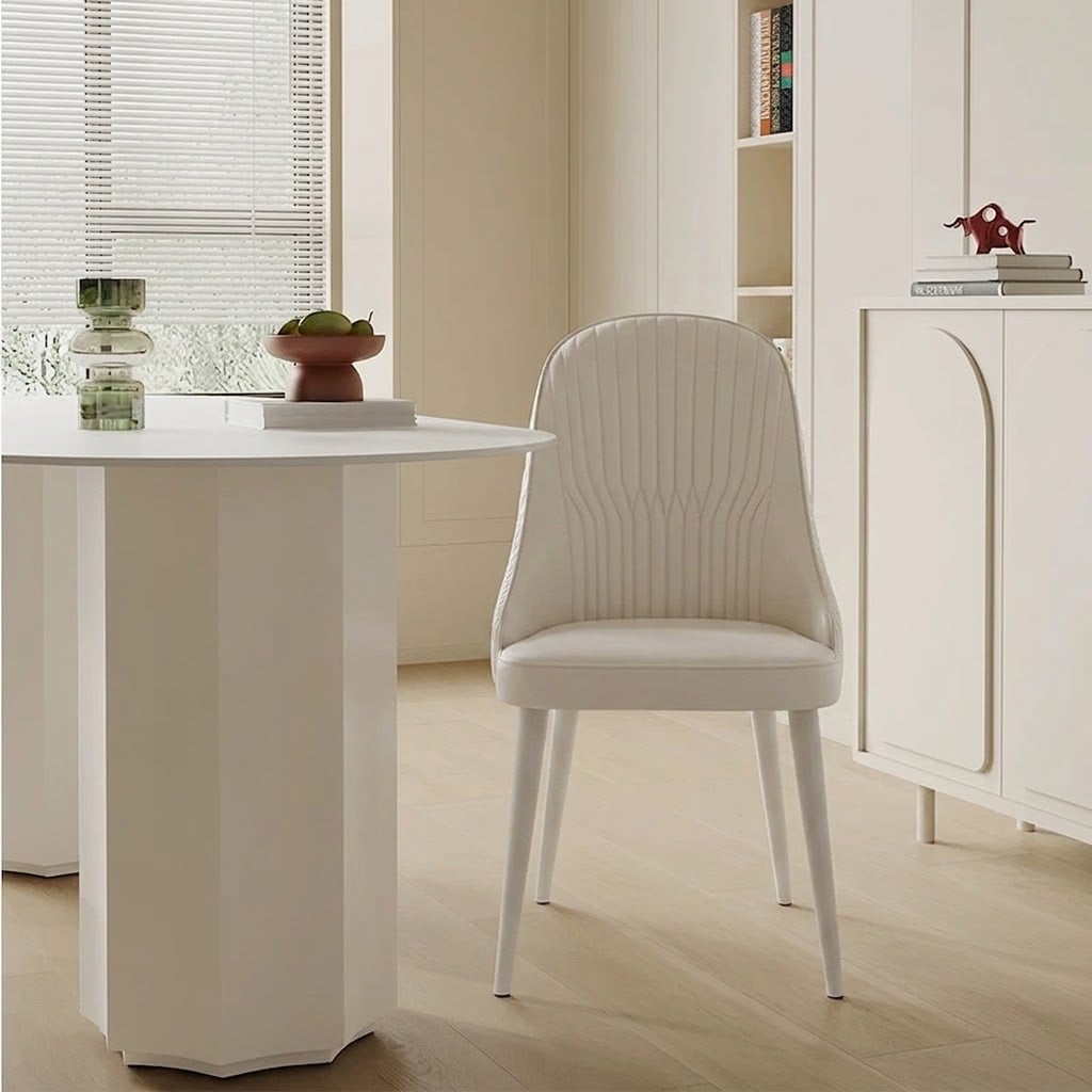 Contemporary PU Upholstered Dining Chair