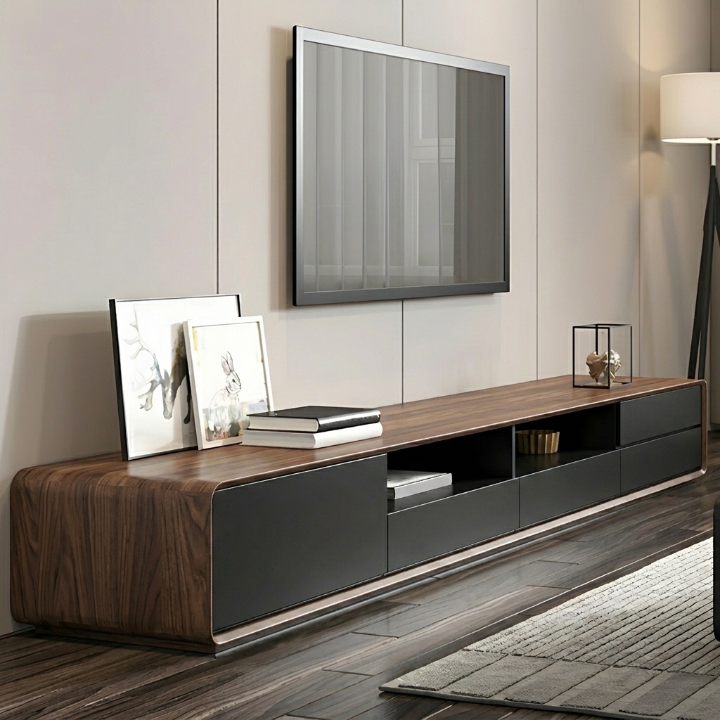 Scandinavian Wood TV Stand | Ormau