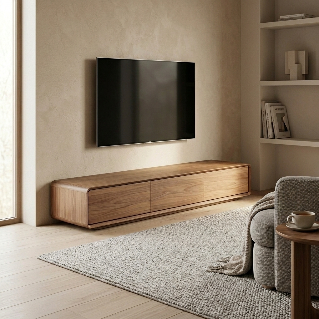 Nordic Walnut TV Stand | Ormau