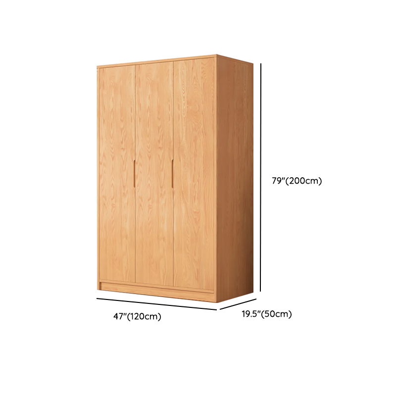 Wood Color Nordic Unfixed Wardrobe Closet - image 20