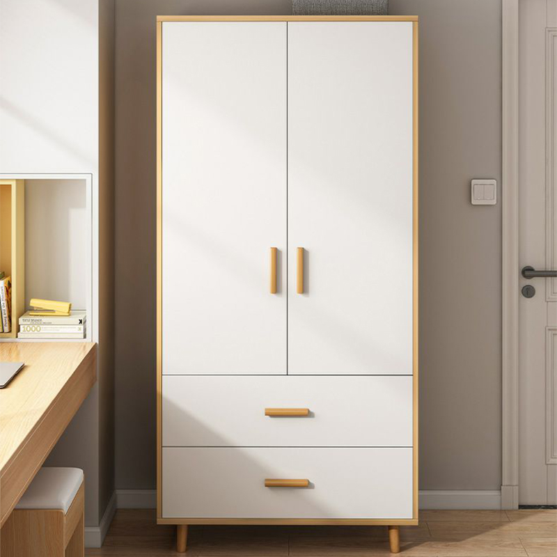 Modern Manufactured Wood Cabinet Armoire with Hanging Rod, Interior Shelves, Soft Close Drawer & Soft Close Door - image 3
