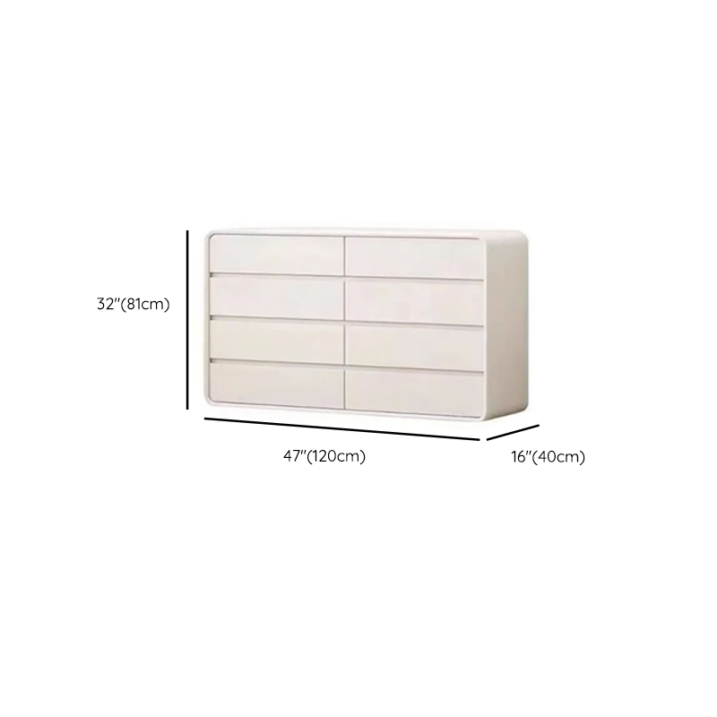 Simplistic White Horizontal/Vertical Reclaimed Wood Double Dresser/Lingerie Chest/Bachelor Chest with 6 Drawers/10 Drawers/8 Drawers - image 8