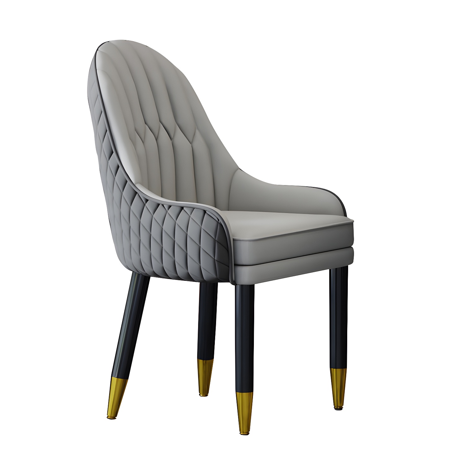 Scandinavian Indoor Arm Chair Upholstered Parsons Back Wood Dining Room Chair - image 17