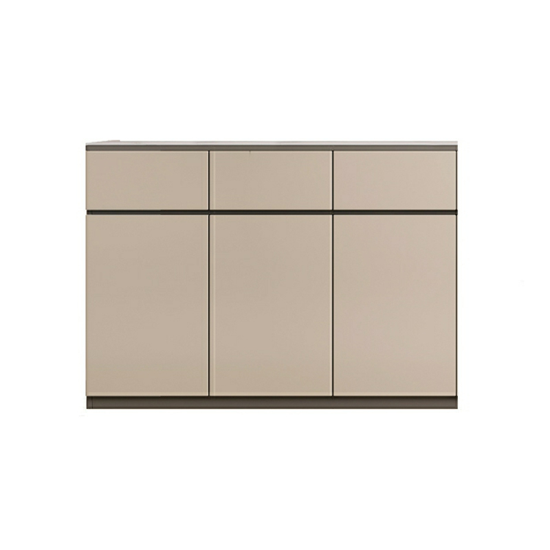 50'' Modern Wood Sideboard/Credenza with Drawers, Cabinets, and Non-adjustable Shelves