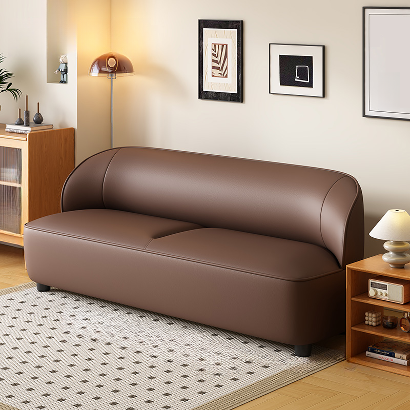 Modish Solid Color Scratch-durable Standard Sofa in Rose/Light Green/Tangerine Color for 2/4 Person/for 3 - image 5