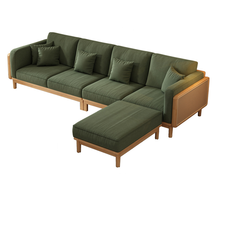 Victorian Style Jade Green Sofa Couch/Single Sofa for Sitting Room with 1 to 5 Pillows - image 21
