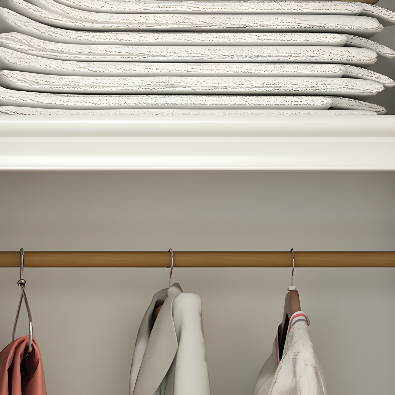 Contemporary Wooden Wardrobe Soft Close Drawer Wardrobe Closet for Bedroom - image 8