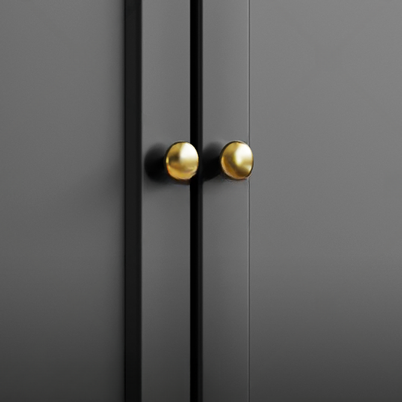 Contemporary Wood Wardrobe Armoire with Soft Close Drawer, Soft Close Door, Interior Shelves, and Hanging Rod - image 8