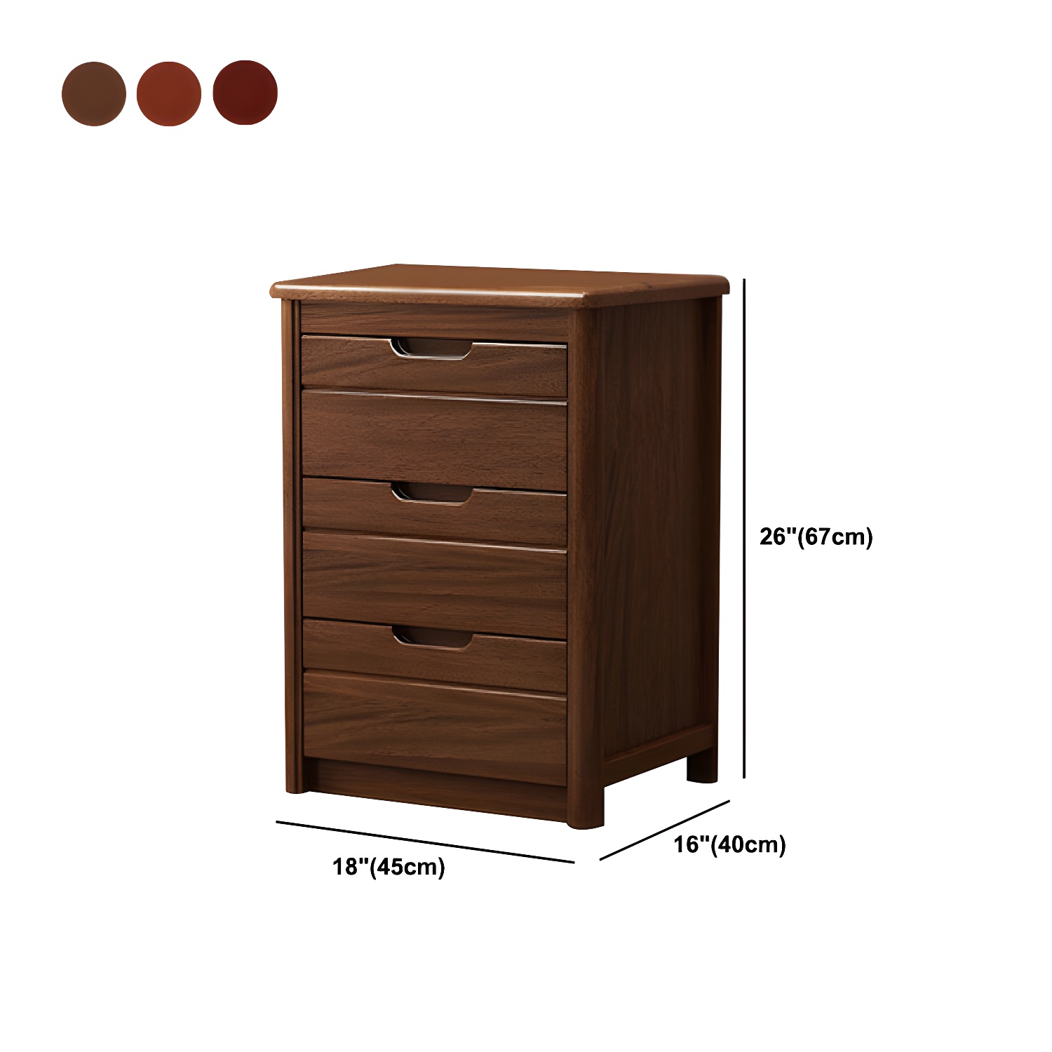 Wooden Lingerie Chest Modern Storage Chest with 3 / 4 / 5 Drawers - image 14
