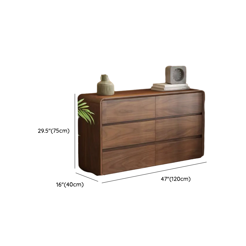 Cocoa Casual Rubberwood Double Dresser/Lingerie Chest with 6/9/5 Drawers Horizontal/Vertical - image 20