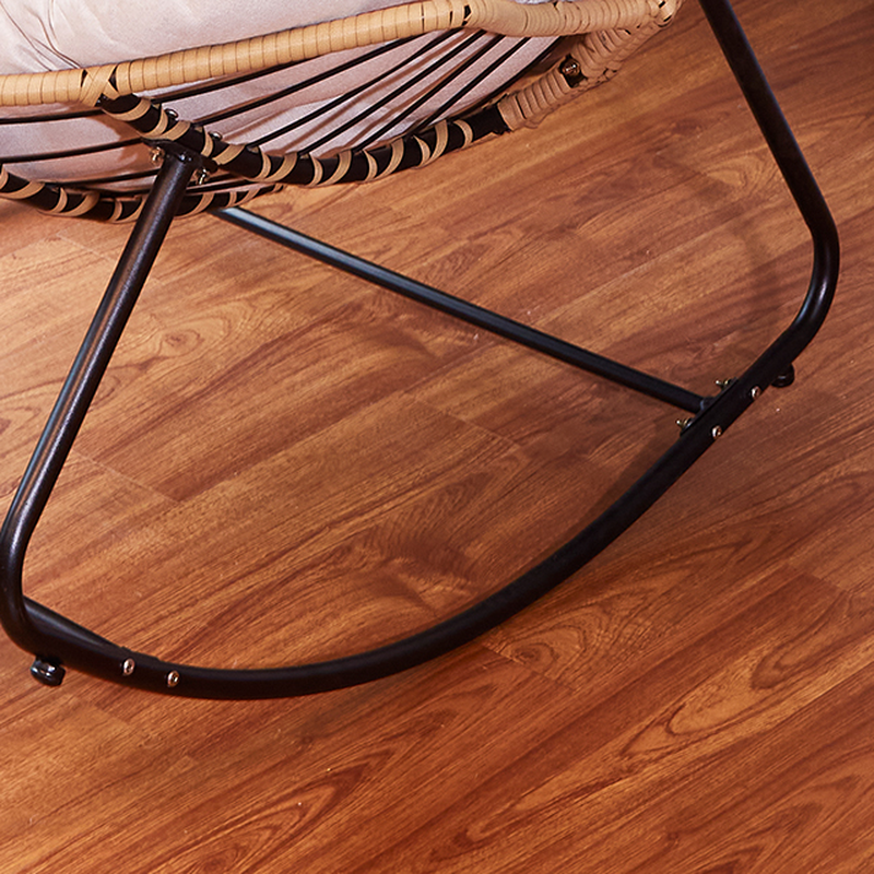 Modern Simple Style Alloy Rocking Chair Couch with Scratch-defiant Cushioned Upholstery - image 11