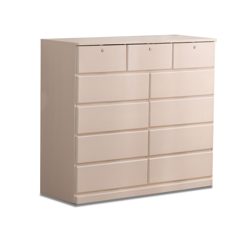 Nordic Cube-Shaped Lacquered Semainier/Console Dresser for Sleeping Room - image 7
