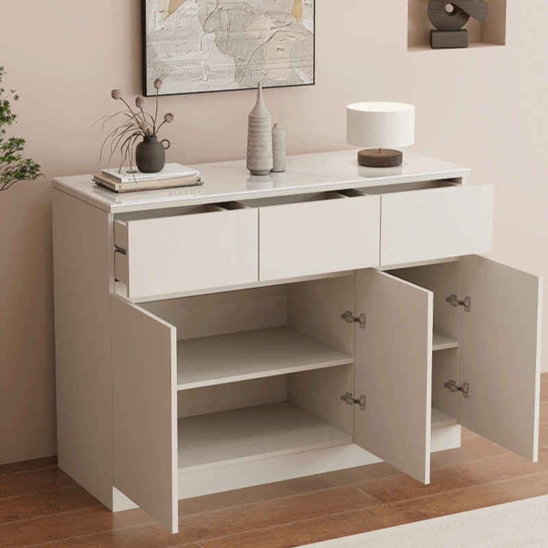 Sideboard with 4 Drawers/3 Drawers/2 Drawers, Narrow/Standard Size, Drawers Storage, Sintered Stone Countertop, Alterable Shelf, 4 Doors/3 Doors/2 Doors, and Tabletop - image 10