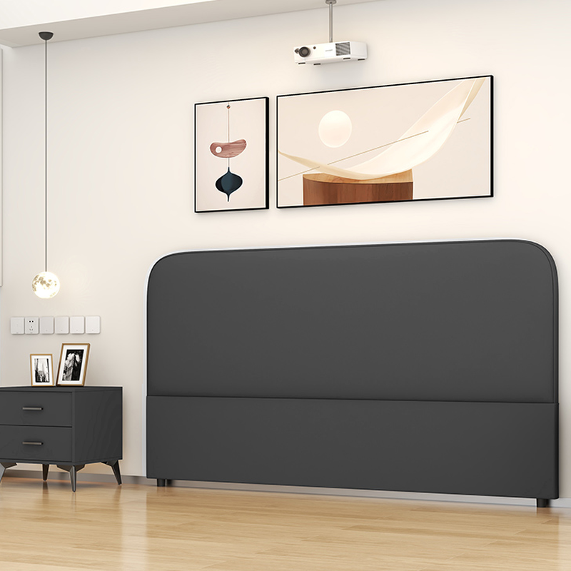 Simplistic Style Panel Headboard in Natural Wood with No Distressing, Rectangular Shape for Queen/Full/Twin XL Bed, Featuring Sponge Upholstery Fill and Standard Height - image 8