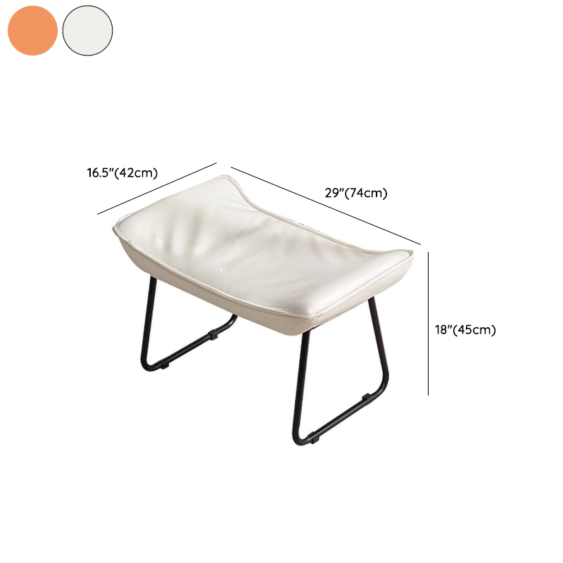 1 Piece Set/2 Piece Set Water Resistant Padded Living Room Rocking Chair in Chalk/Grey/Citrus Color with Upholstered Back and Track Arm in a Simple Style, Ottoman Included/Not Included - image 23