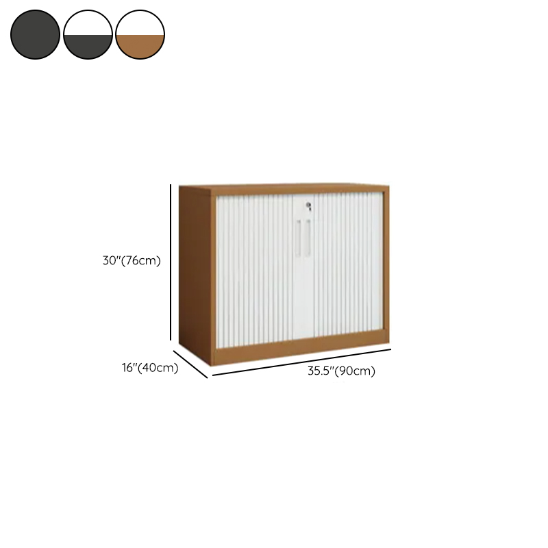 Steel Self-supporting Lockable Accent Cabinet with Sliding Door - image 23