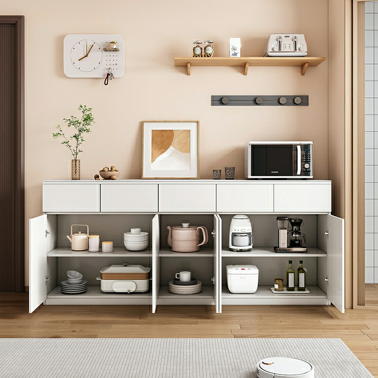 50'' Modern Wood Sideboard/Credenza with Drawers, Cabinets, and Non-adjustable Shelves - image 10