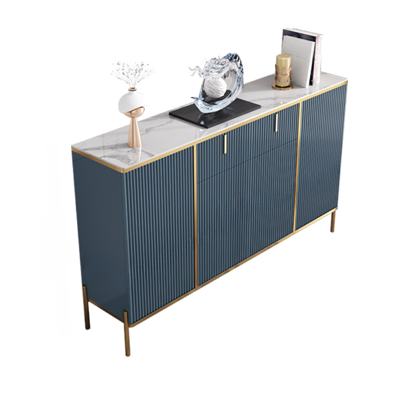 Ground Independent Sideboard for Parlor with Appliance Storage and Worktop in a Modern Style - image 16