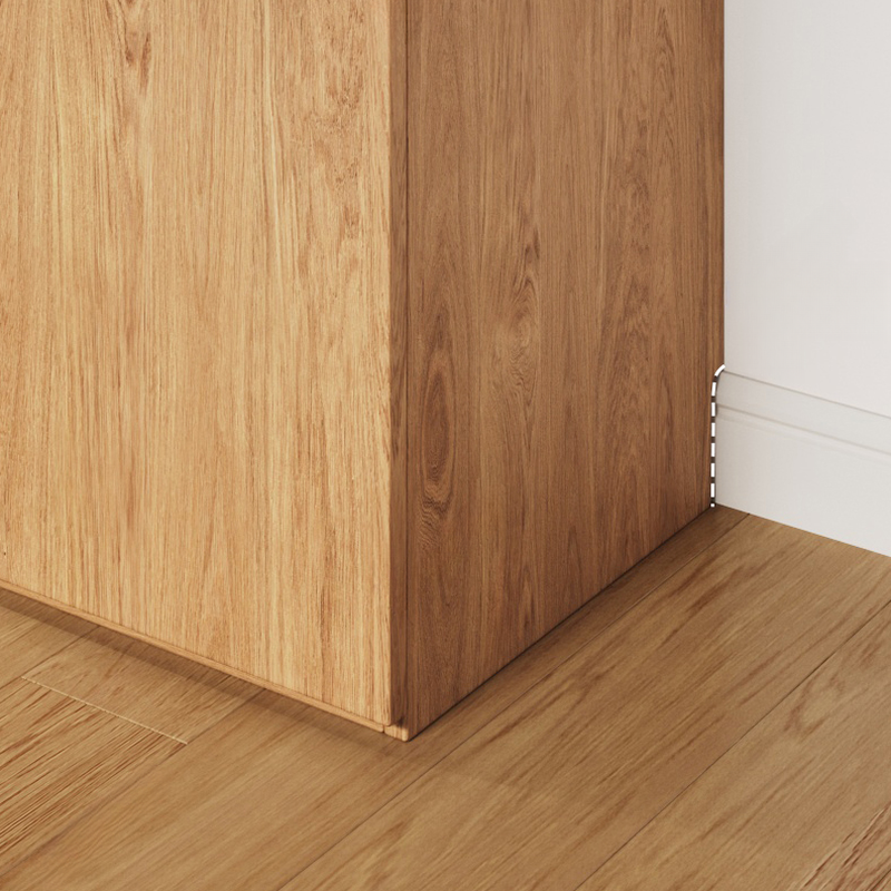 Acorn Minimalist Wooden Independent Wardrobe Closet with Soft Close Door, Interior Shelves, and Articulated Mechanism - image 5