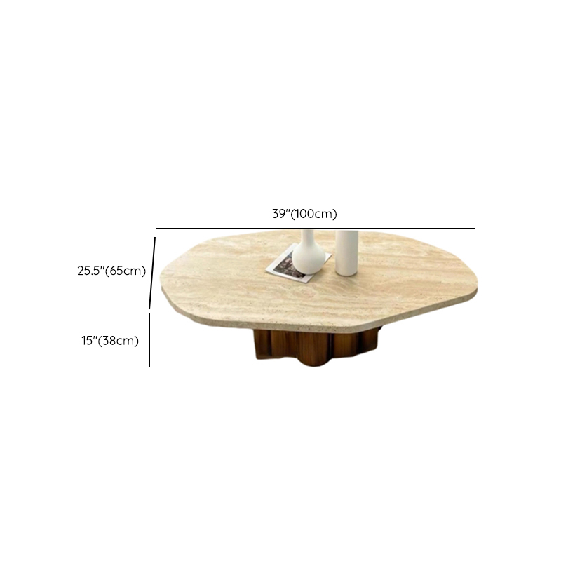 Simple Ink Oval/Rounded Hardened Glass Single Accent Table with Container & Abstract Base - image 26