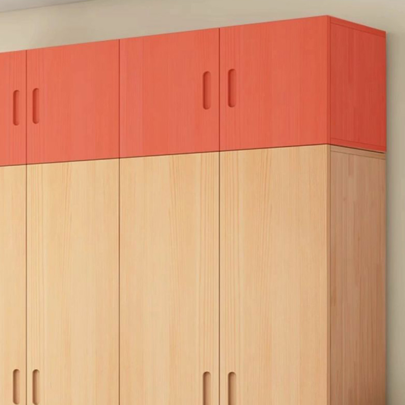 Freestanding Natural Wood Natural Wardrobe - image 7