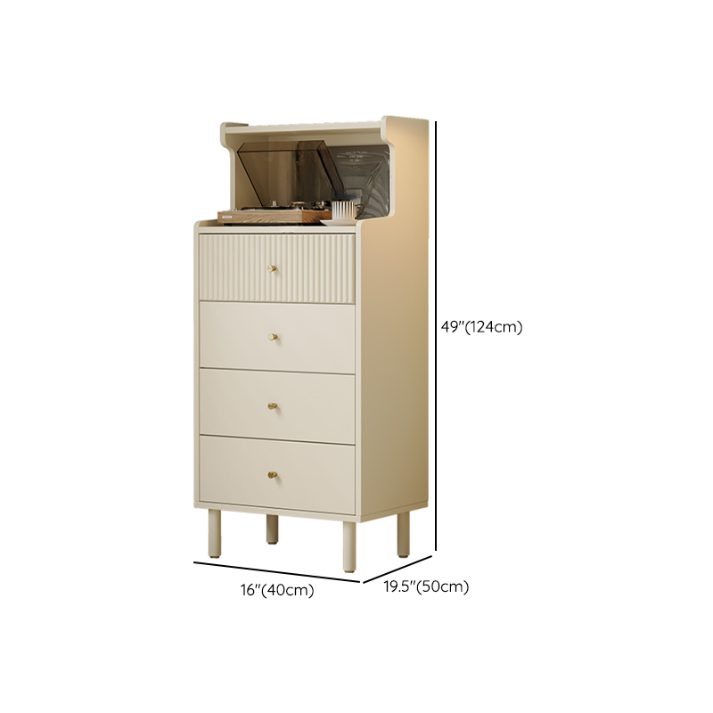 Chalk Casual Composite Wood Console Dresser/Bachelor Chest with Shelves, 8 Drawers/4 Drawers, Vertical Orientation - image 17