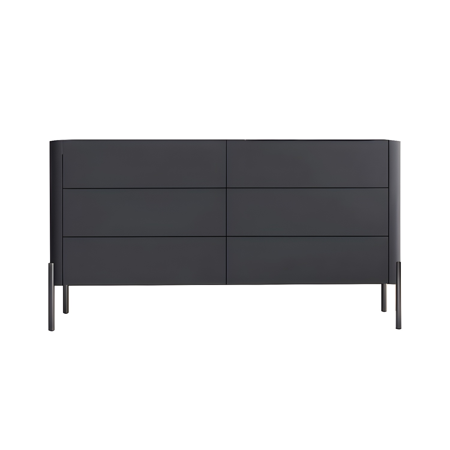 Modern Wood Dresser - Horizontal Design - Ample Drawer Space - Stylish Bedroom Storage - image 2