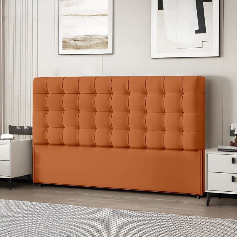 Modish No Distressing Button-tufted Panel Headboard in Rectangle Shape for King/Queen/Full Bed with Sponge Upholstery Fill and Standard Height - image 7