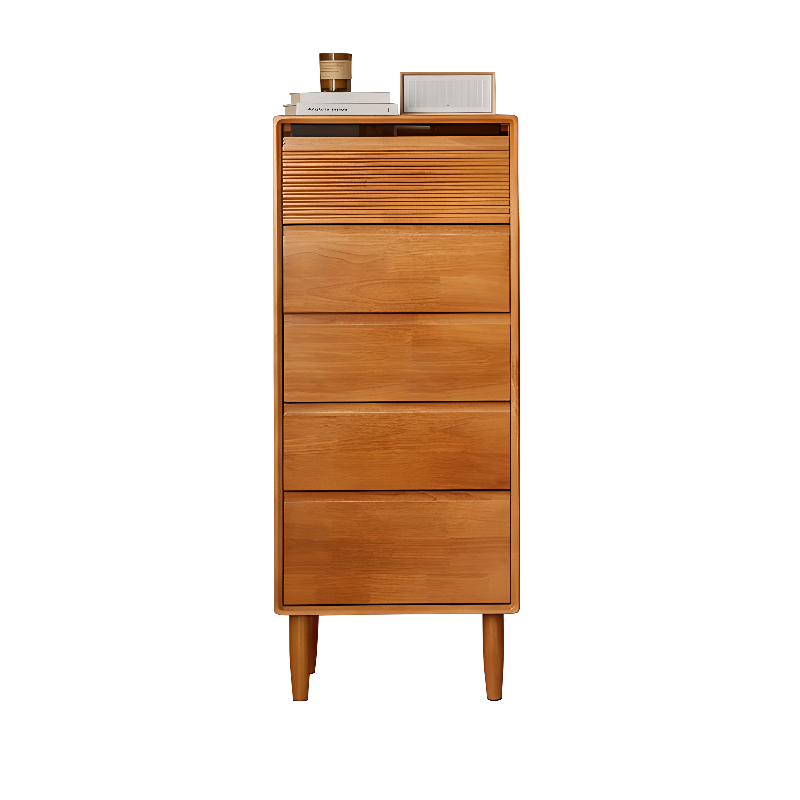 Minimalist Cube Double Dresser in Natural Wood - image 24