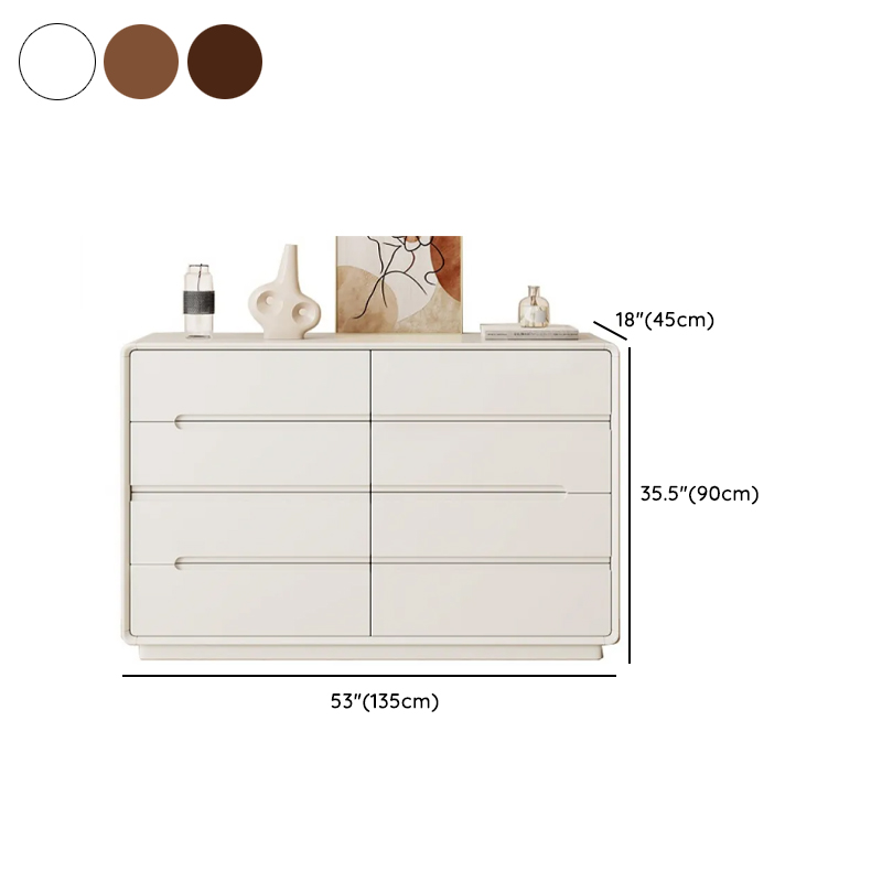 Simplistic Bleached Wood Lingerie Chest/Double Dresser/Bachelor Chest with 5/4/6 Drawers in Vertical/Horizontal Orientation - image 25
