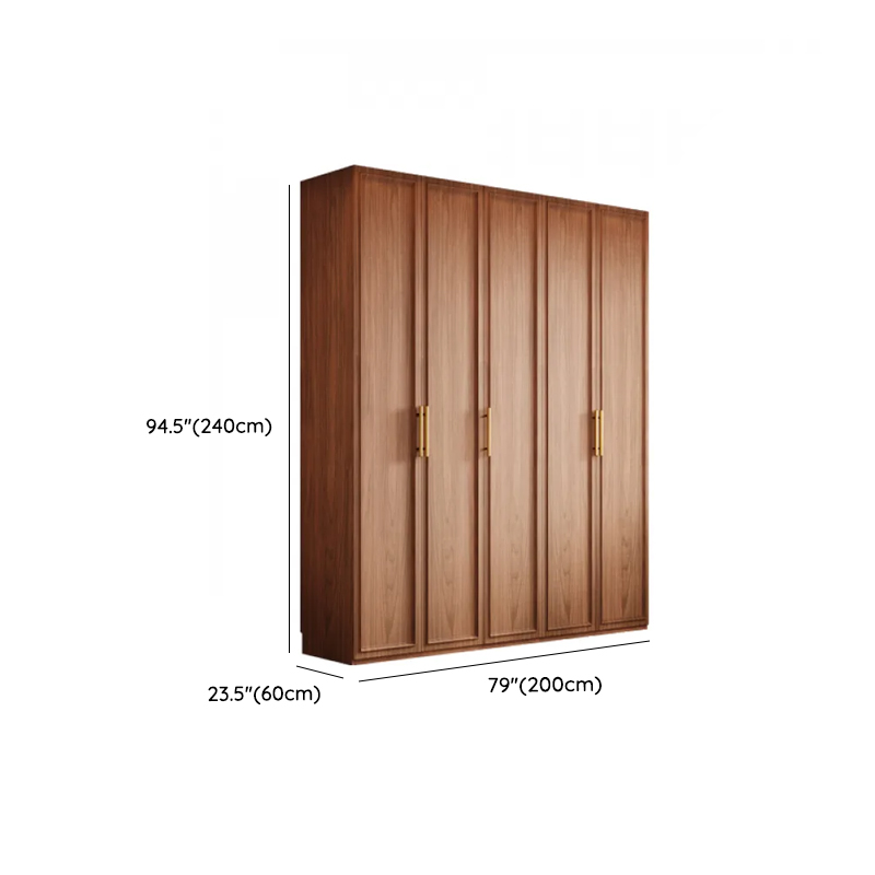 Acorn Minimalist Wooden Independent Wardrobe Closet with Soft Close Drawer, Soft Close Door, and Interior Shelves - image 21