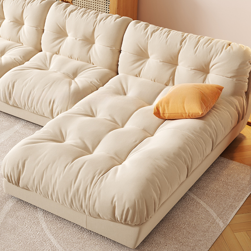 L-Shape/Straight Sofa/Sofa Chaise with Right/Horizontal Orientation and Stitch-tufted Detailing - image 5
