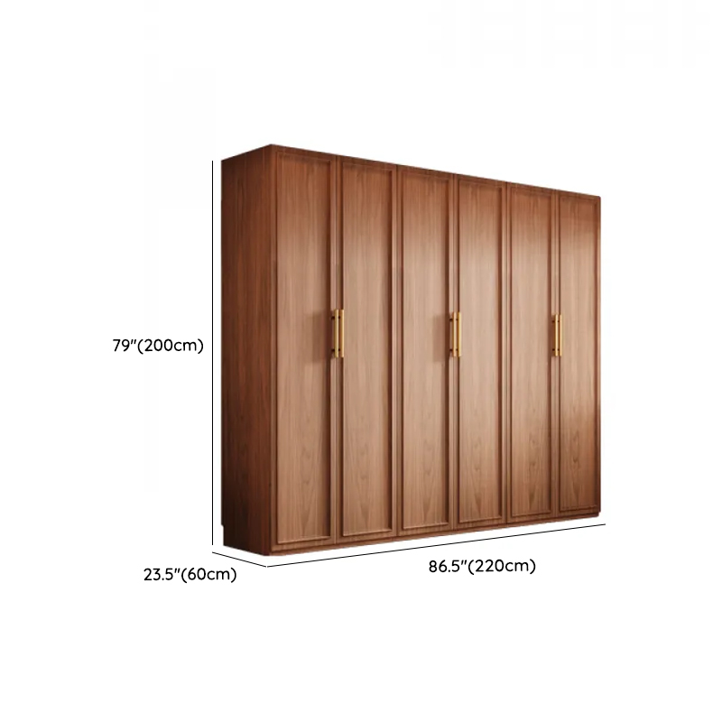 Acorn Minimalist Wooden Independent Wardrobe Closet with Soft Close Drawer, Soft Close Door, and Interior Shelves - image 14